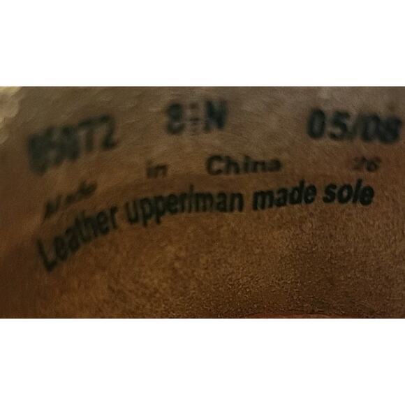 Clarks Womens Shoes Brown Leather Size 8.5 M Slip On Comfort Unstructured Loop - Picture 11 of 11